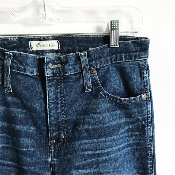 MADEWELL 10” High-Rise Skinny Jeans | Hayes Wash - Picture 4 of 8